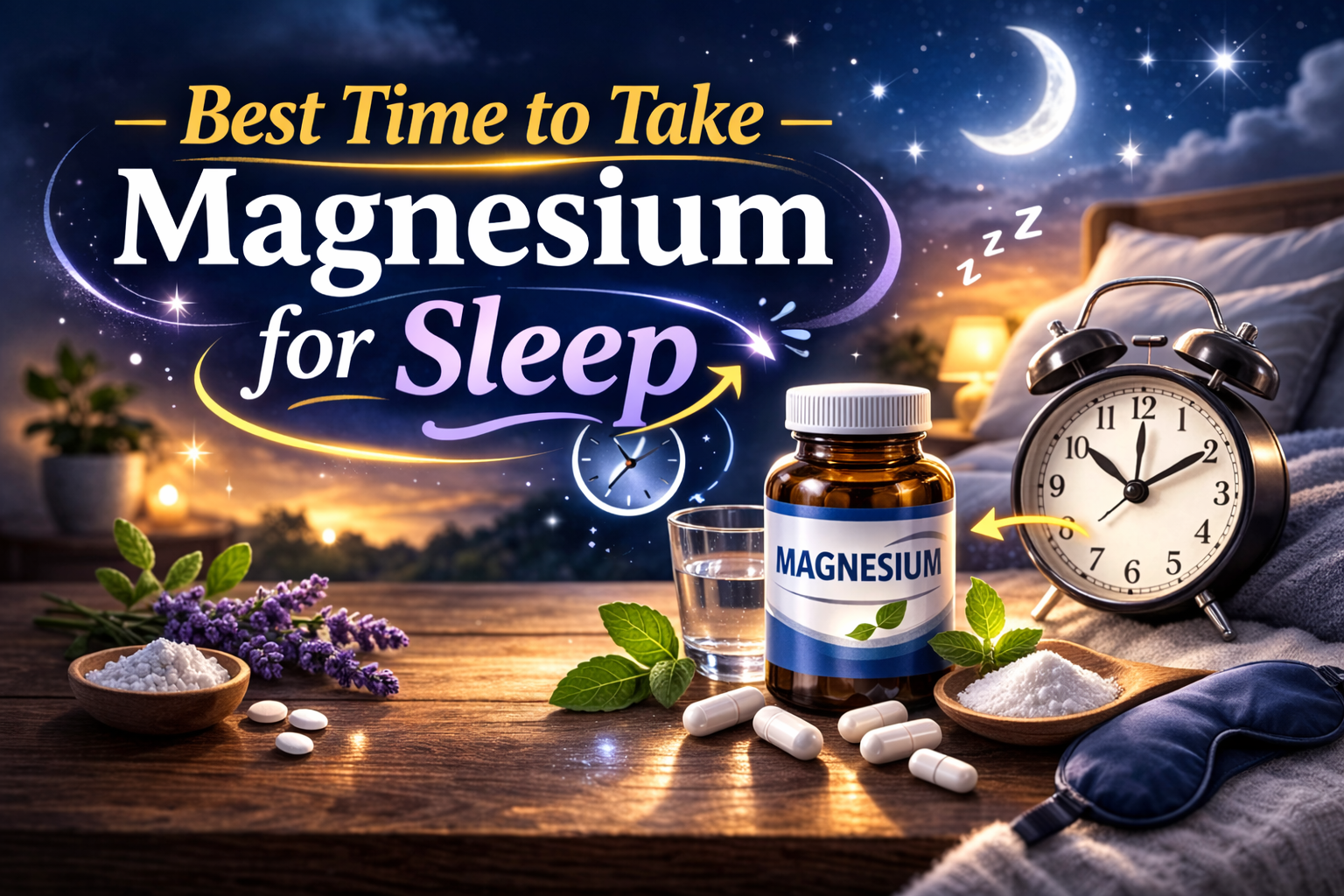 Best Time to Take Magnesium for Sleep