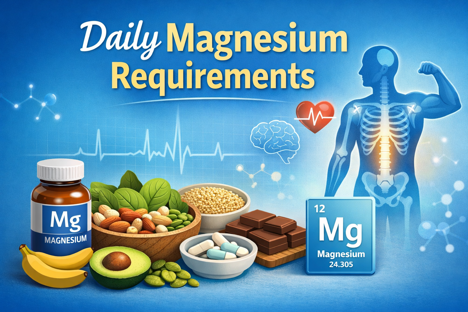 How Much Magnesium Do Adults Need Daily?