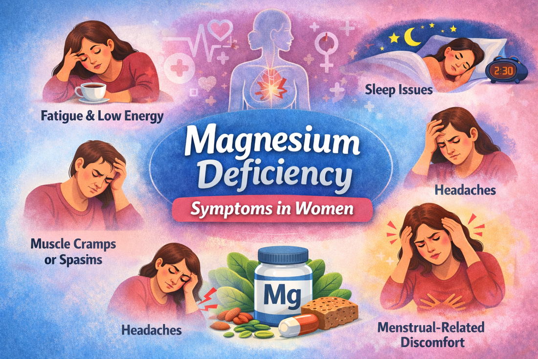 Magnesium Deficiency Symptoms in Women