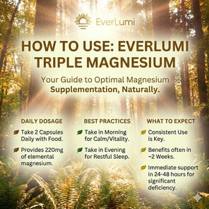 How to use everlumi triple magnesium